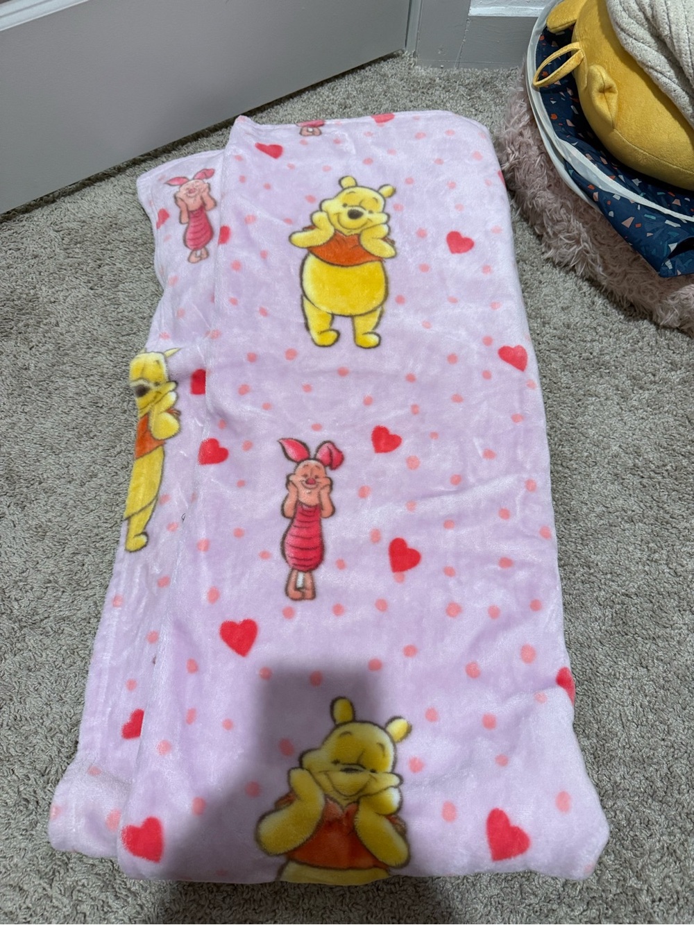 Winnie the Pooh and Piglet Disney Blanket